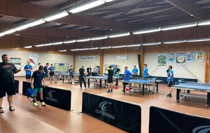 Reprise entraînements dirigés 🏓💪
