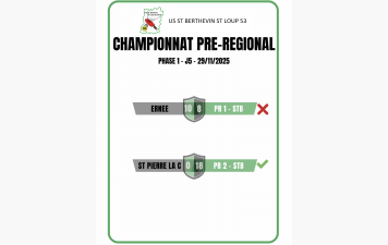 Championnat Pré-régional - J5