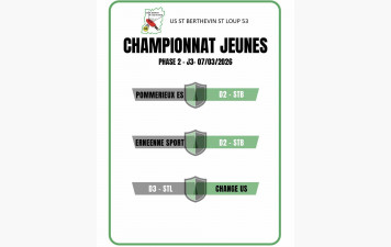 AVANT MATCH - CHAMPIONNAT JEUNE - PH2