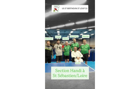 Résultat HandiSport Open 28 Mars 2026